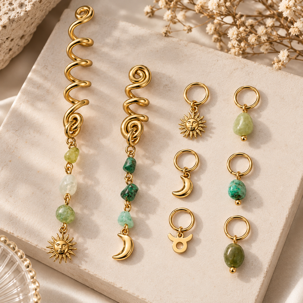 Taurus Zodiac Hair Jewels