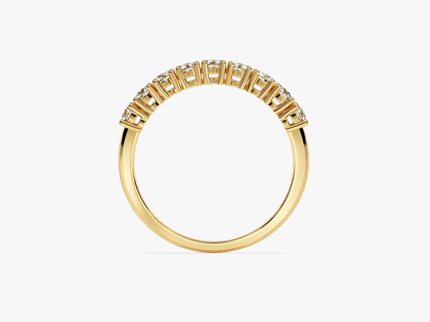 Nine Stone Basket Anniversary Band (0.45 CT TW)