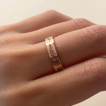 JWH personalized ring gift