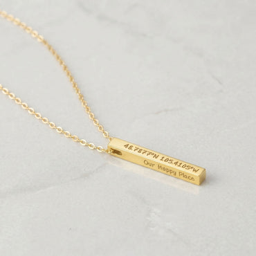 JWH personalized necklace gift
