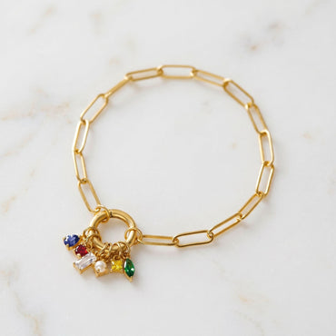 JWH personalized birthstone Necklace