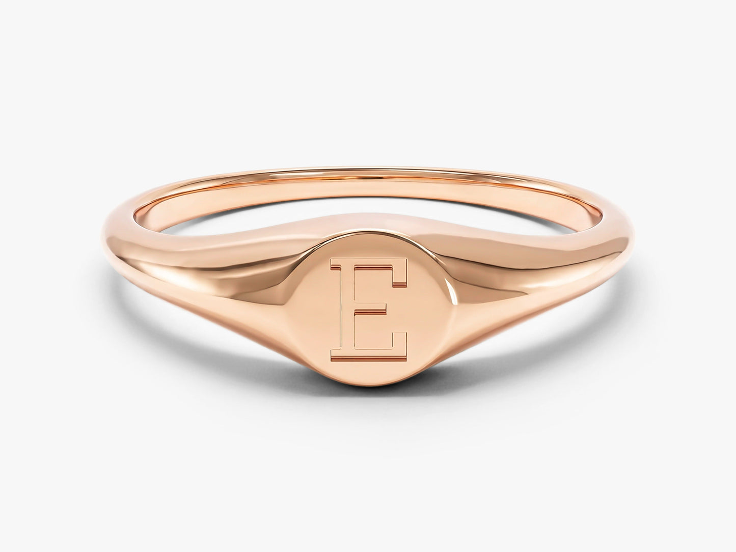 Round Signet Ring