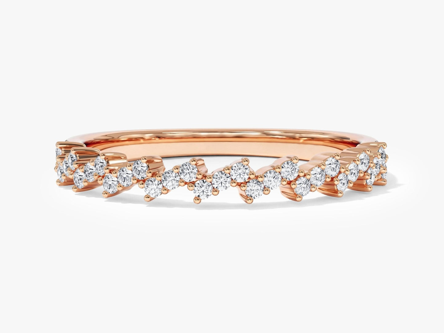 Wavy Round Ring