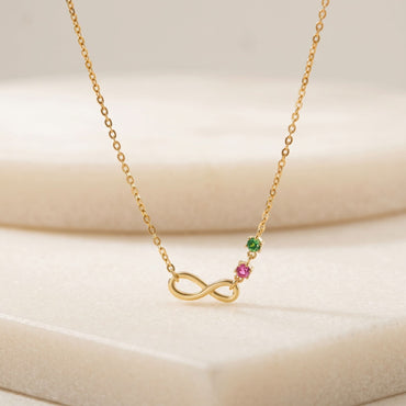 JWH personalized birthstone Necklace