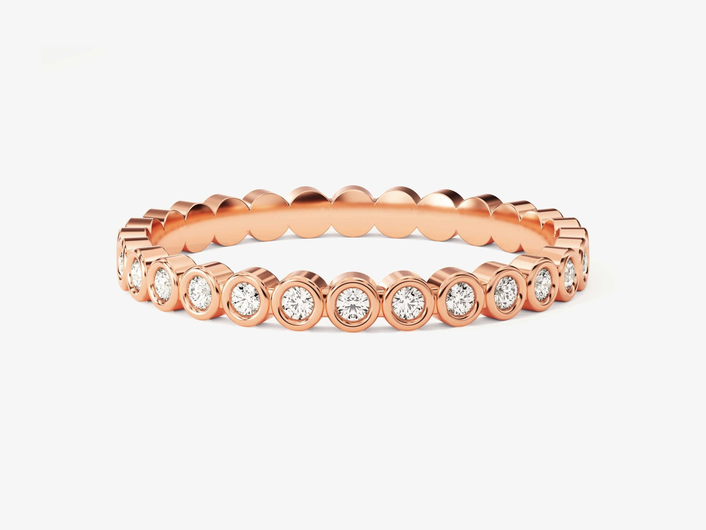 Bezel Set Eternity Wedding Band (0.25 CT TW)