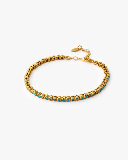 Gold Evil Eye Bracelet – Dainty Blue Eye Charm Jewelry for Protection & Style
