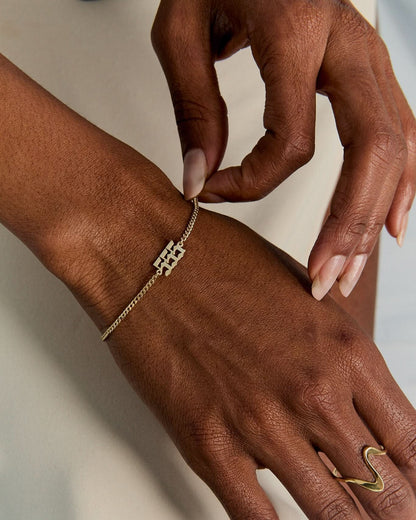 Silver Lucky Number Bracelet - Lucky Jewelry