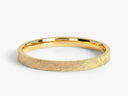 2mm Flat Wedding Band with Ice Matte Finish