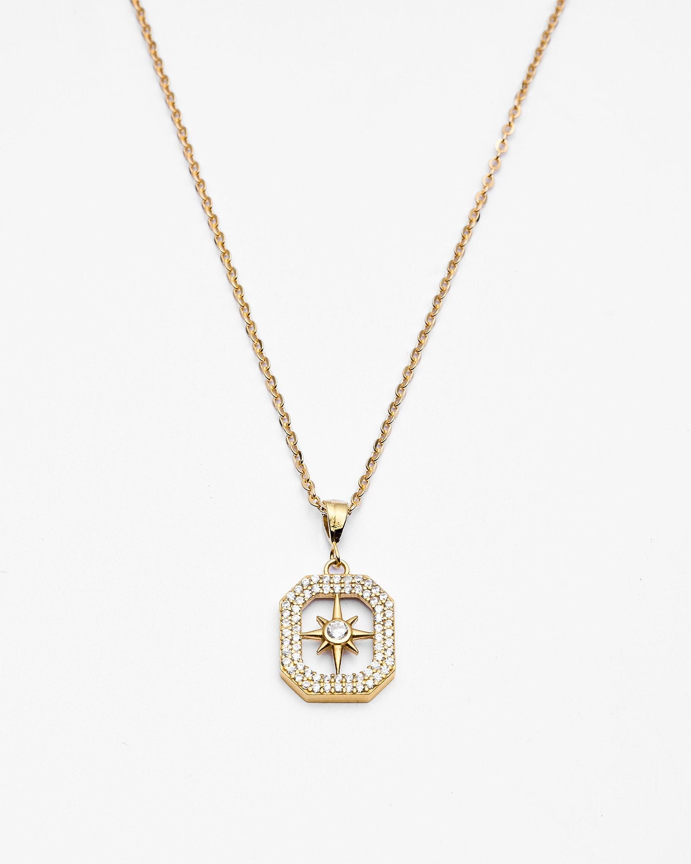 Elegant North Star Necklace - Star Jewelry