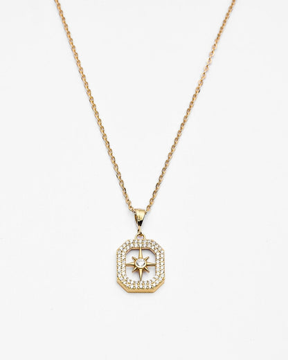 Elegant North Star Necklace - Star Jewelry