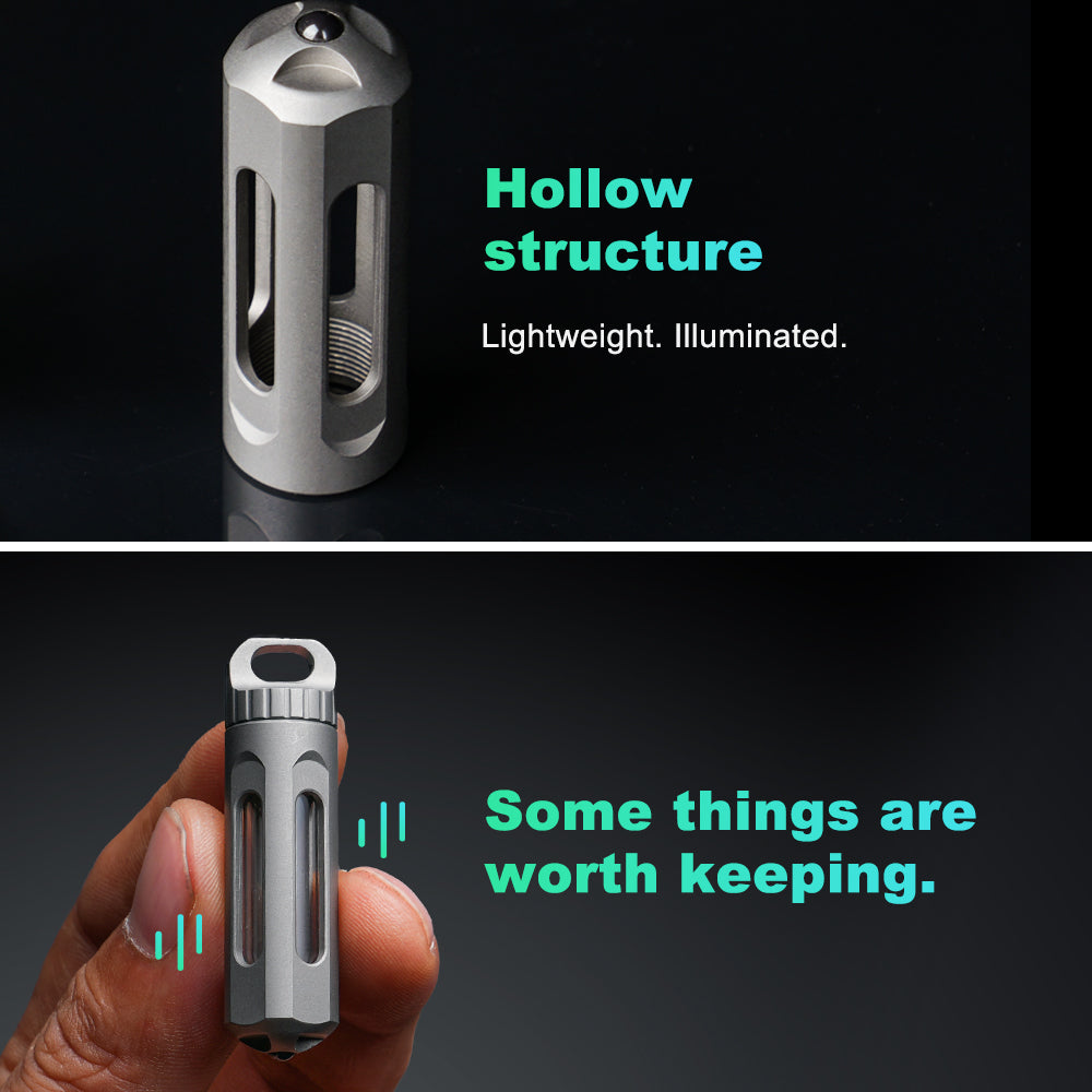 NoxTi Tritium Glow Keychain