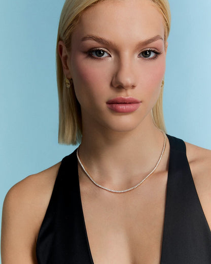 2mm Tennis Necklace, Classic Sparkle - Tennis Jewelry
