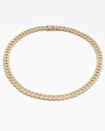 Iced Out Cuban Link Chain Necklace - Cuban Chan Jewelry