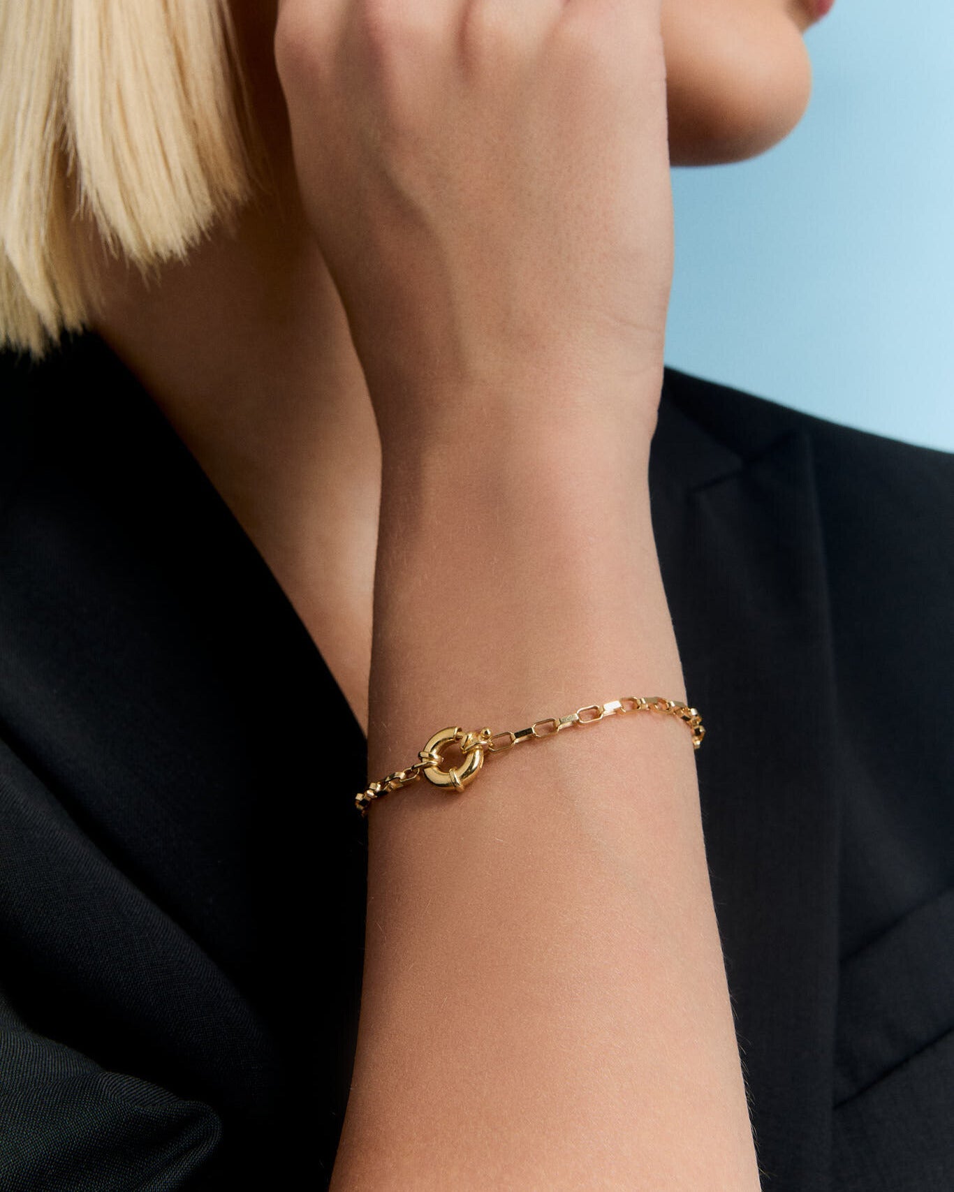 Paperclip Charm Bracelet Bracelet - Chain Jewelry