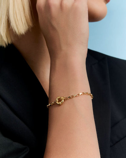 Paperclip Charm Bracelet Bracelet - Chain Jewelry