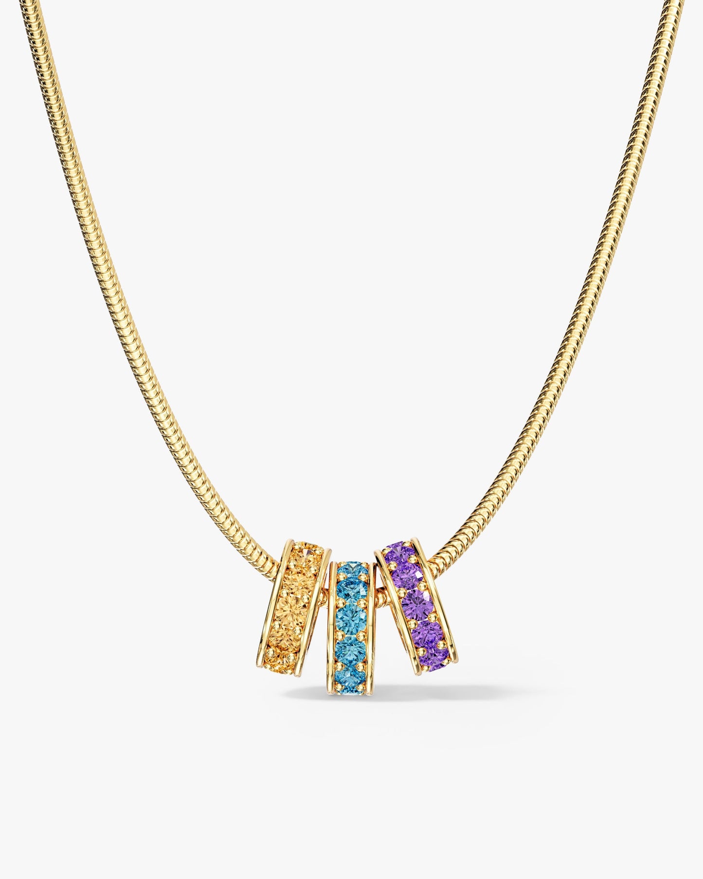 Birthstone Charm Necklace