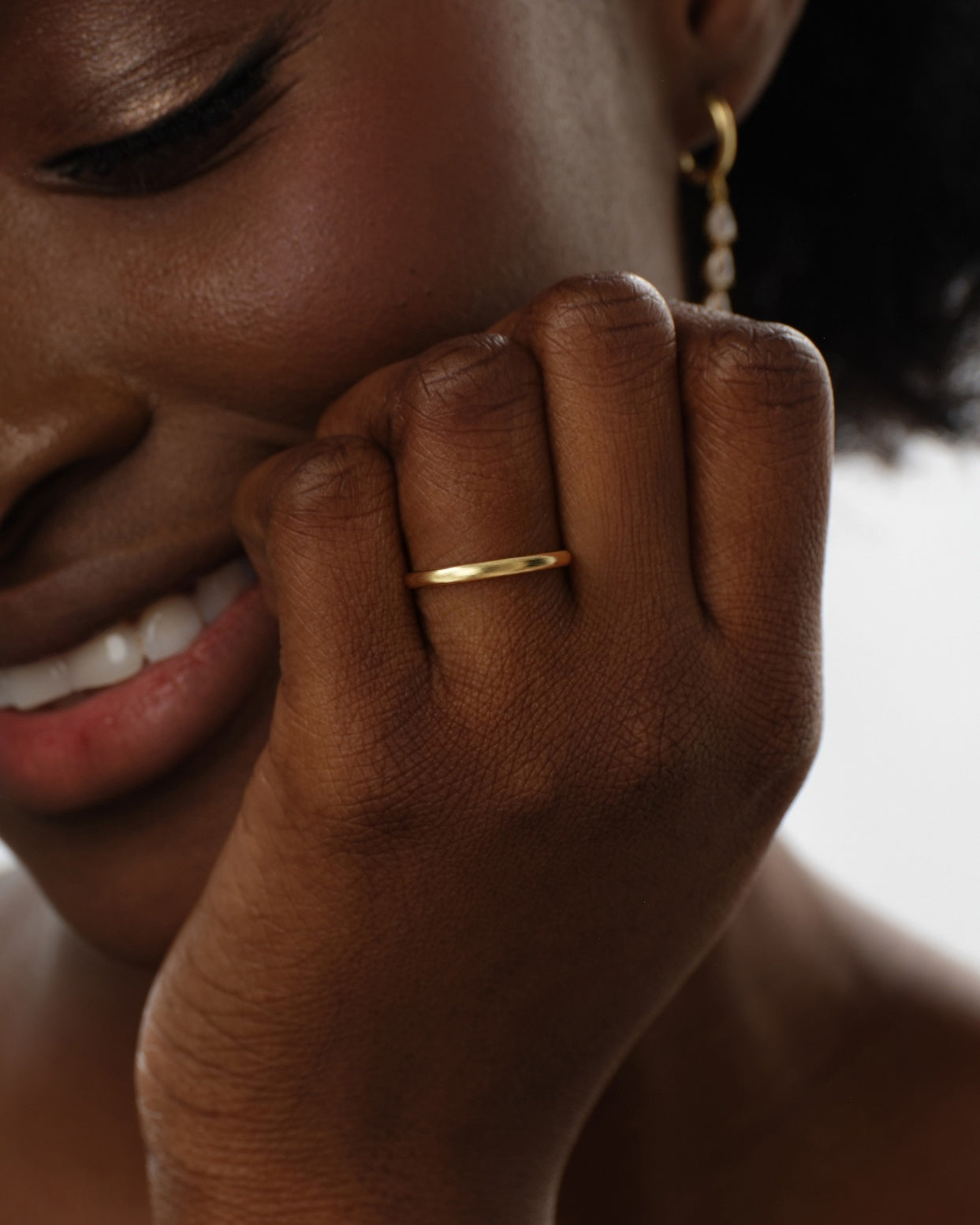 2mm Classic Dome Wedding Band - Matte Brushed