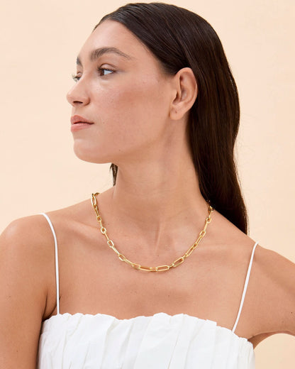 Bold Link Chain Necklace, Chunky Statement - Women Chain Jewelry