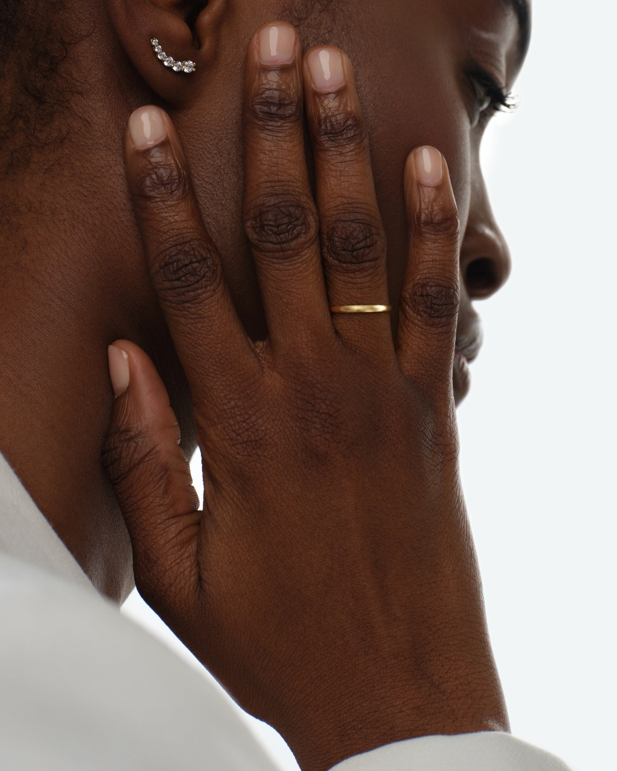 2mm Classic Dome Wedding Band - Matte Brushed