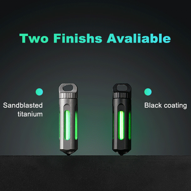 NoxTi Tritium Glow Keychain