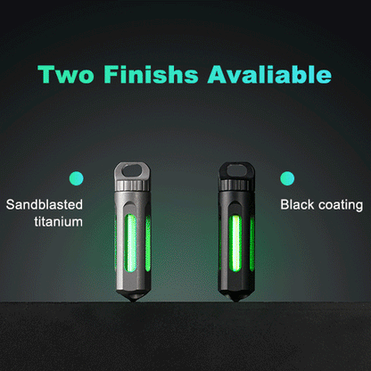 NoxTi Tritium Glow Keychain