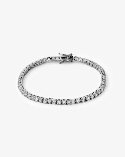 3mm Cubic Zirconia Tennis Bracelet Classic Elegance - Tennis Jewelry