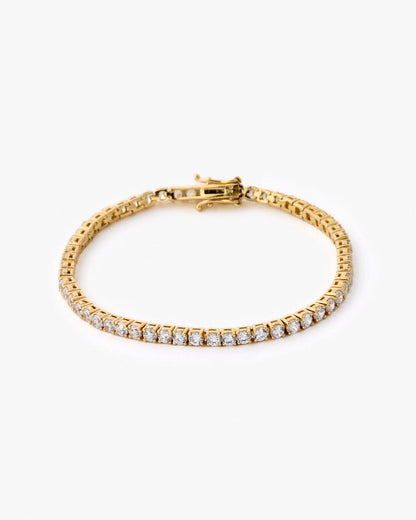 3mm Cubic Zirconia Tennis Bracelet Classic Elegance - Tennis Jewelry