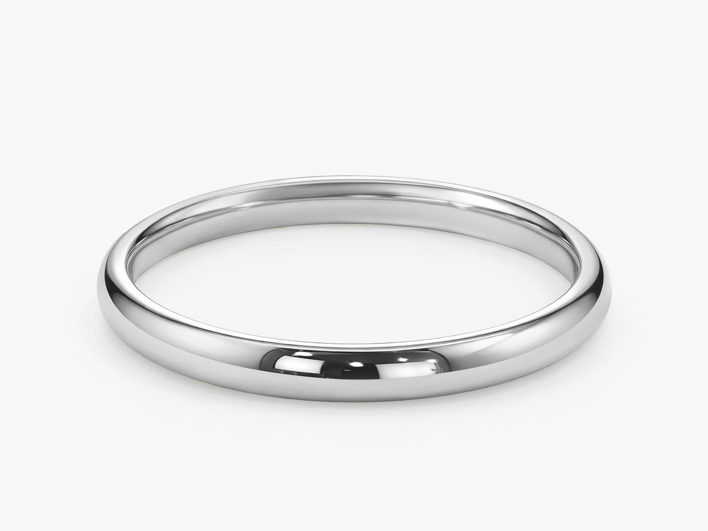 2mm Classic Dome Wedding Band
