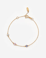Personalized Family Birthstone Bracelet - Family Jewelry