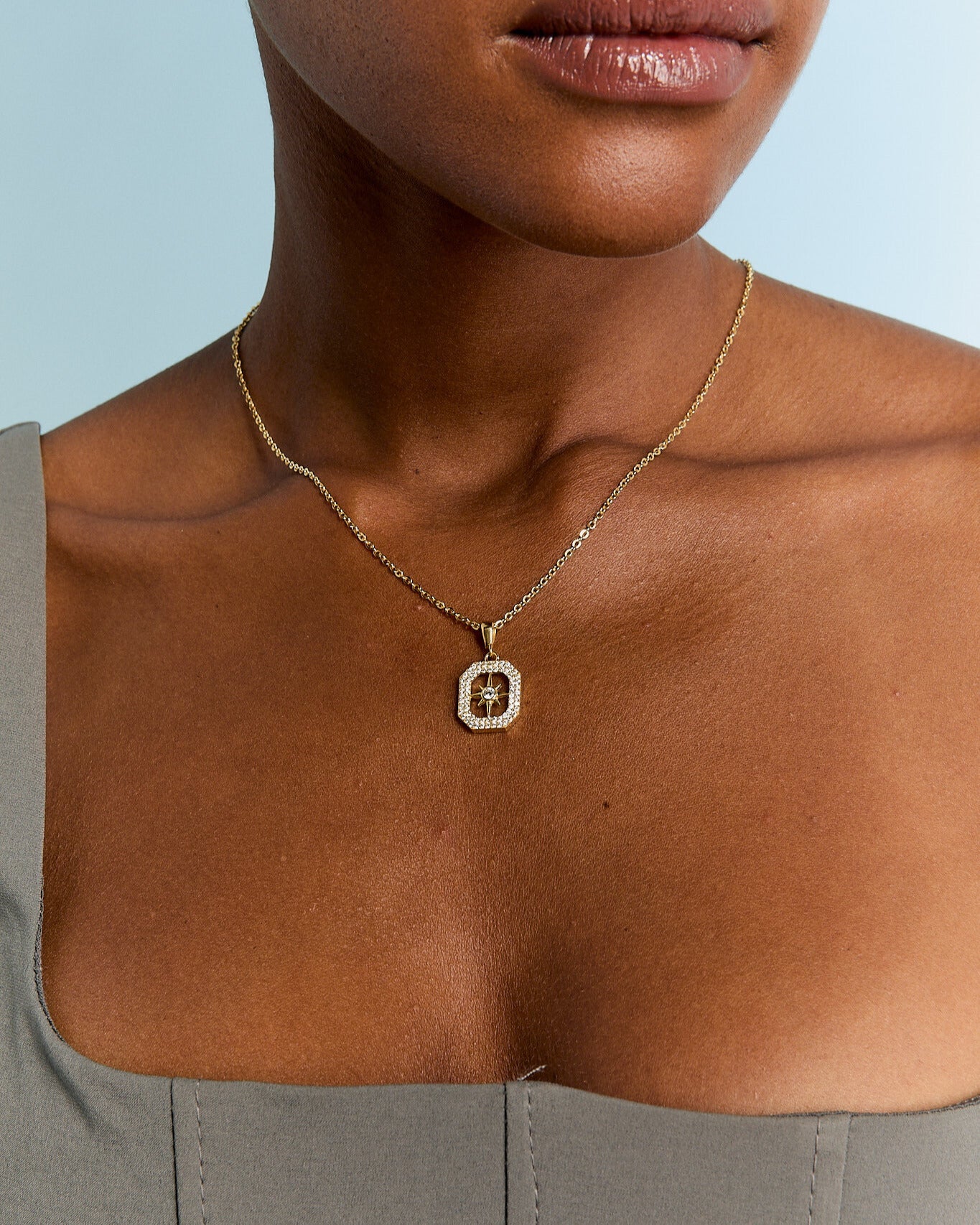 Elegant North Star Necklace - Star Jewelry