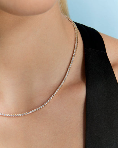 2mm Tennis Necklace, Classic Sparkle - Tennis Jewelry