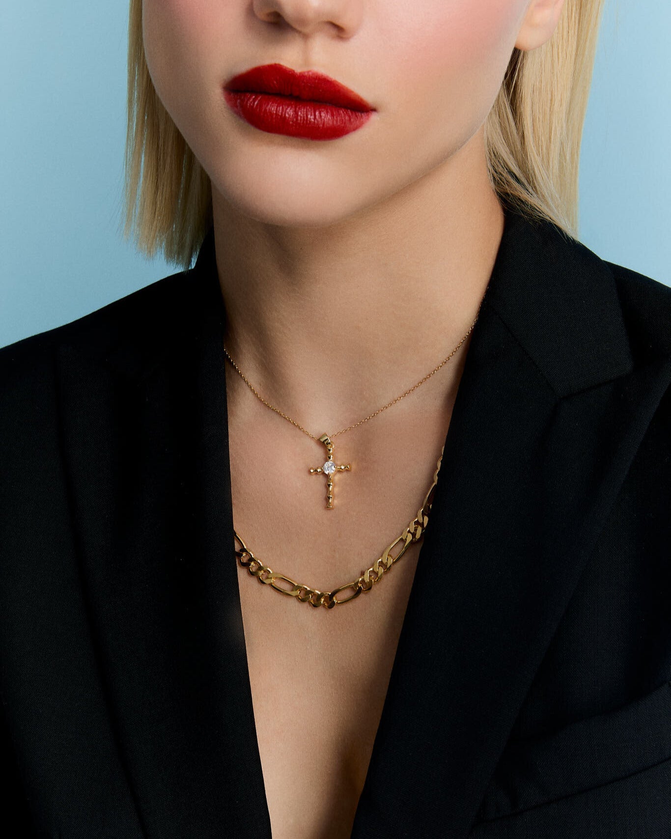 Cz Cross Necklace Elegant Faith Inspired Design - Cross Jewelry