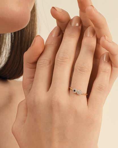 Birthstone Ring, Personalized Family Birthstone Jewelry for Mom & Her - Birthstone Jewelry