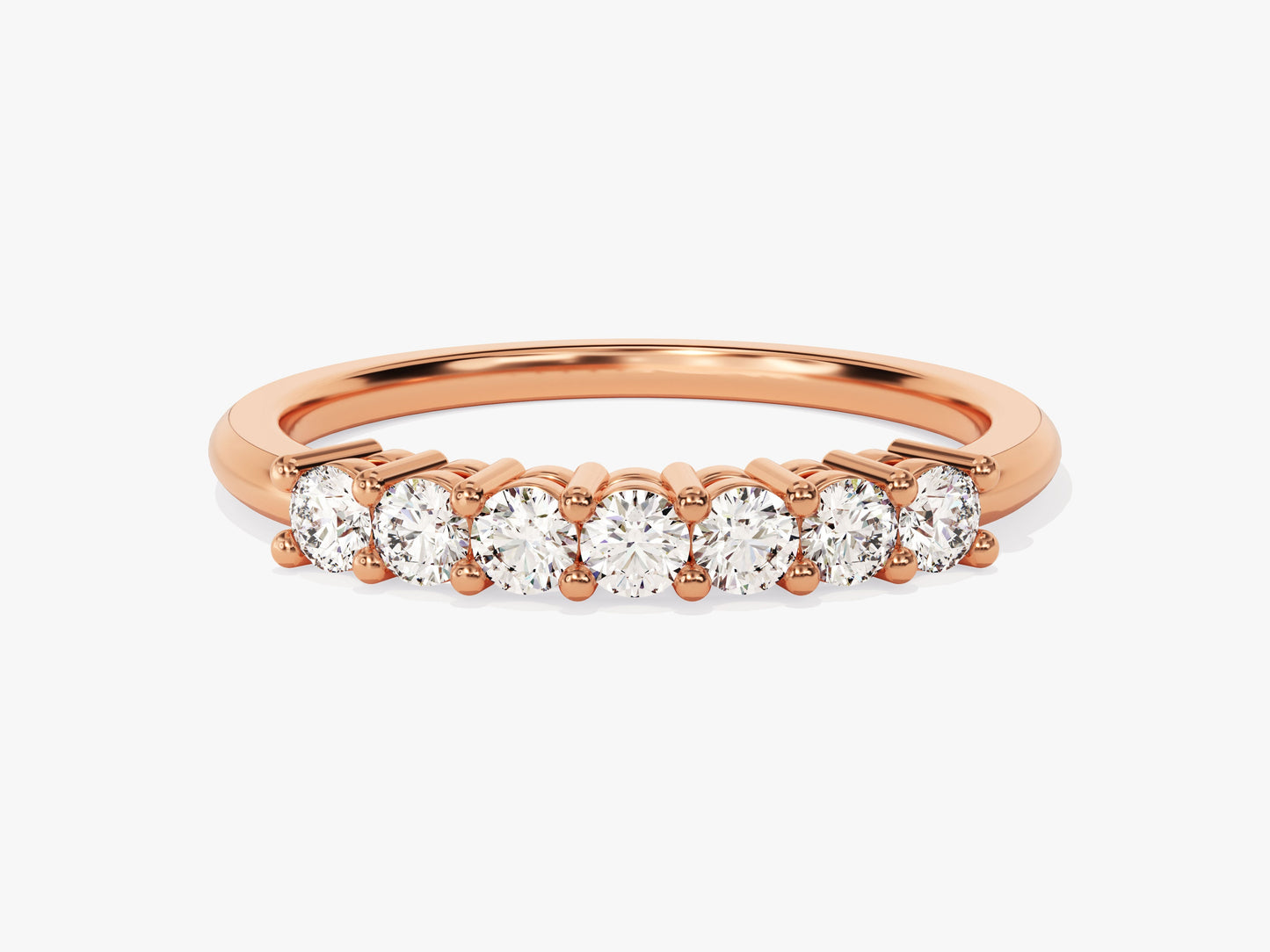 Classic Seven Stone Anniversary Band (0.35 CT TW)