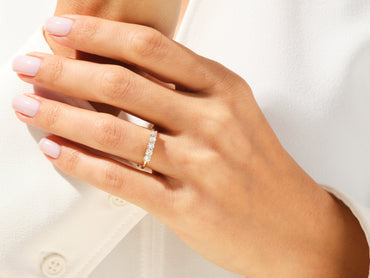 Classic Five Stone Anniversary Band (0.50 CT TW)