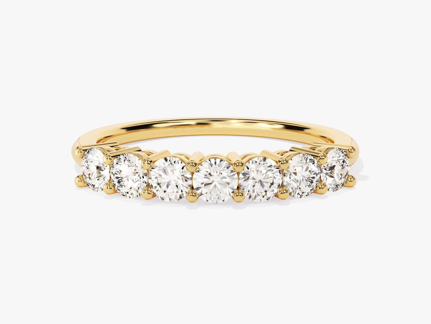 Classic Seven Stone Anniversary Band (0.70 CT TW)