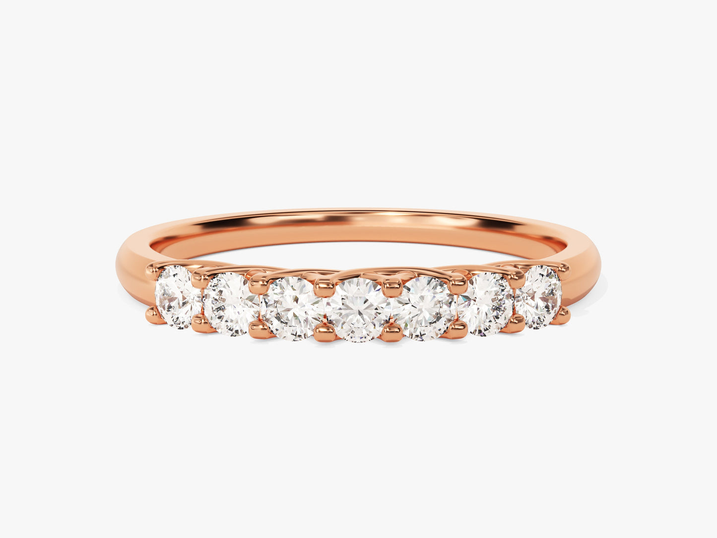Seven Stone Trellis Anniversary Band (0.35 CT TW)