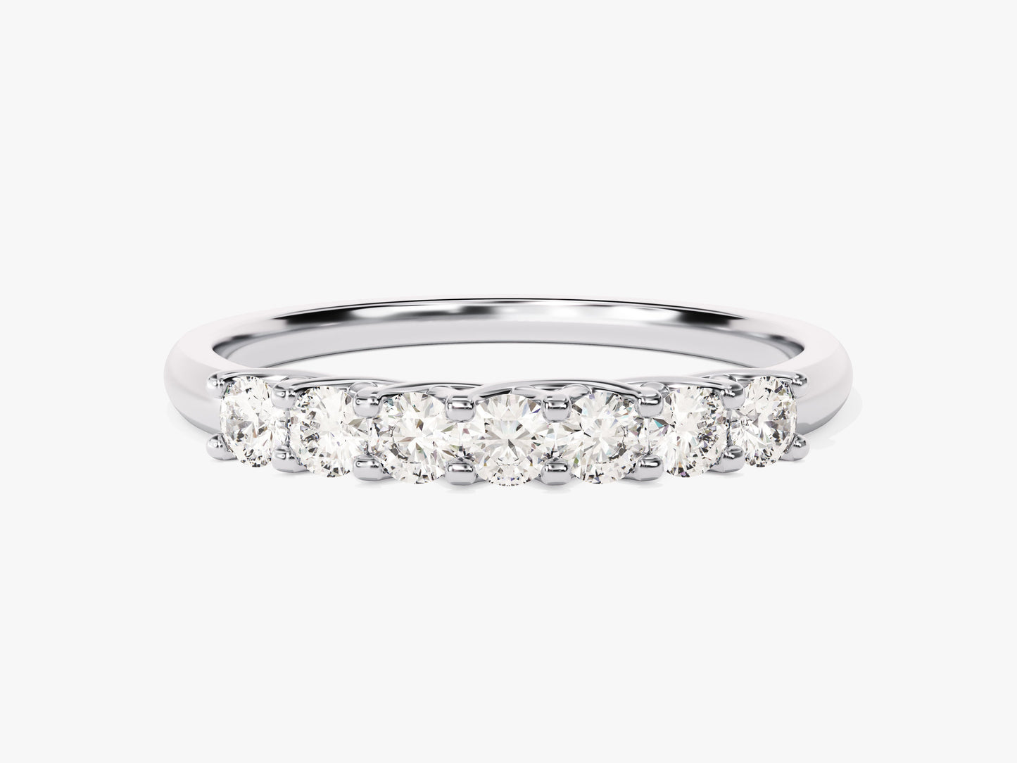 Seven Stone Trellis Anniversary Band (0.35 CT TW)