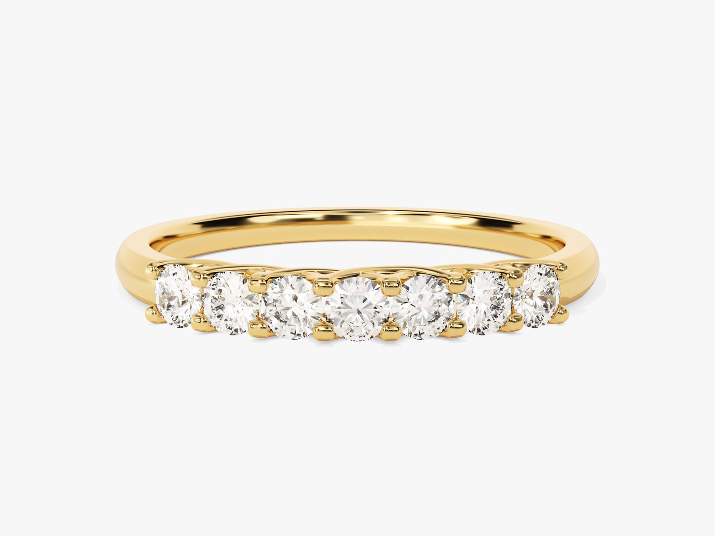 Seven Stone Trellis Anniversary Band (0.35 CT TW)