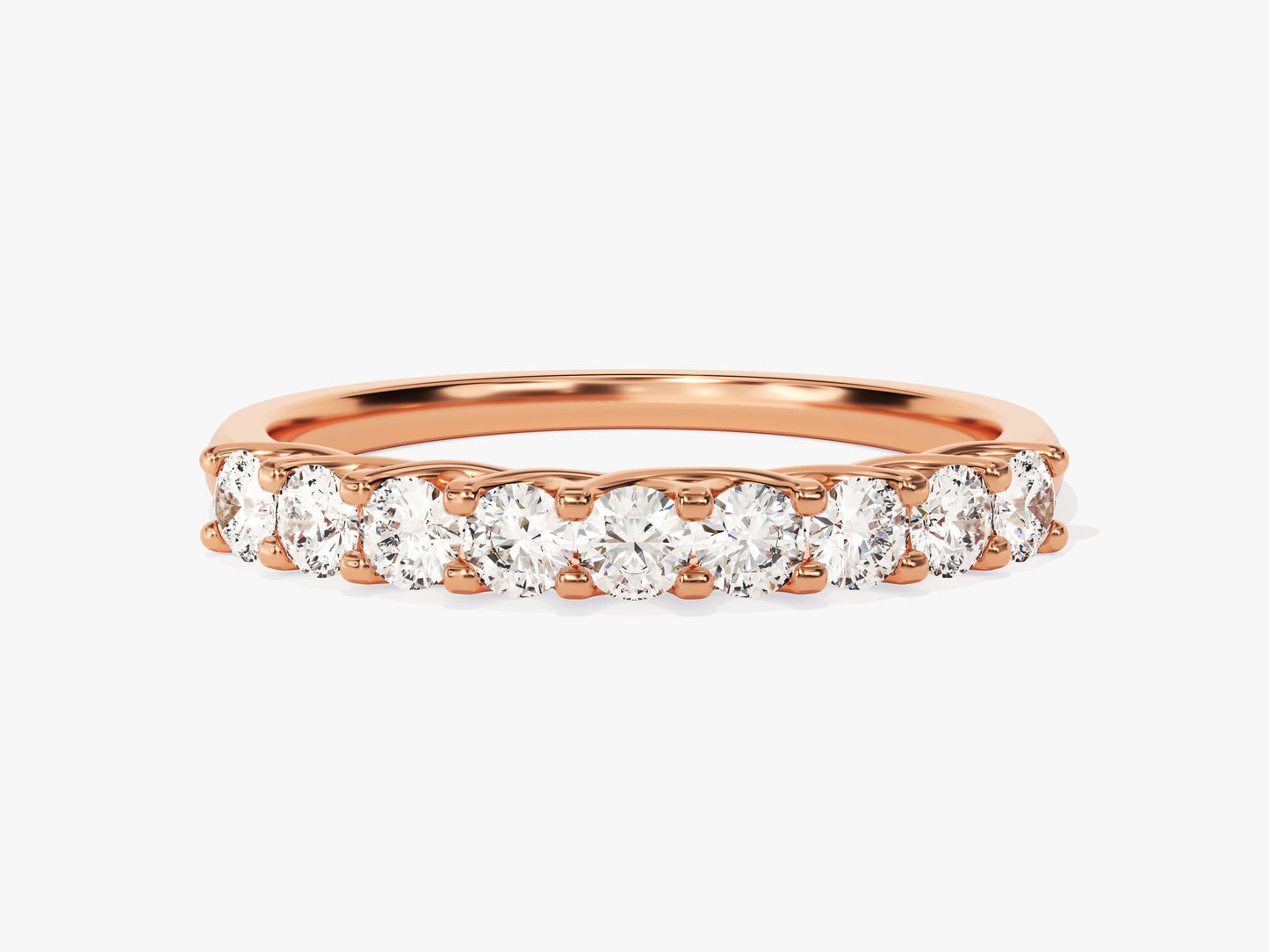 Nine Stone Trellis Anniversary Band (0.45 CT TW)