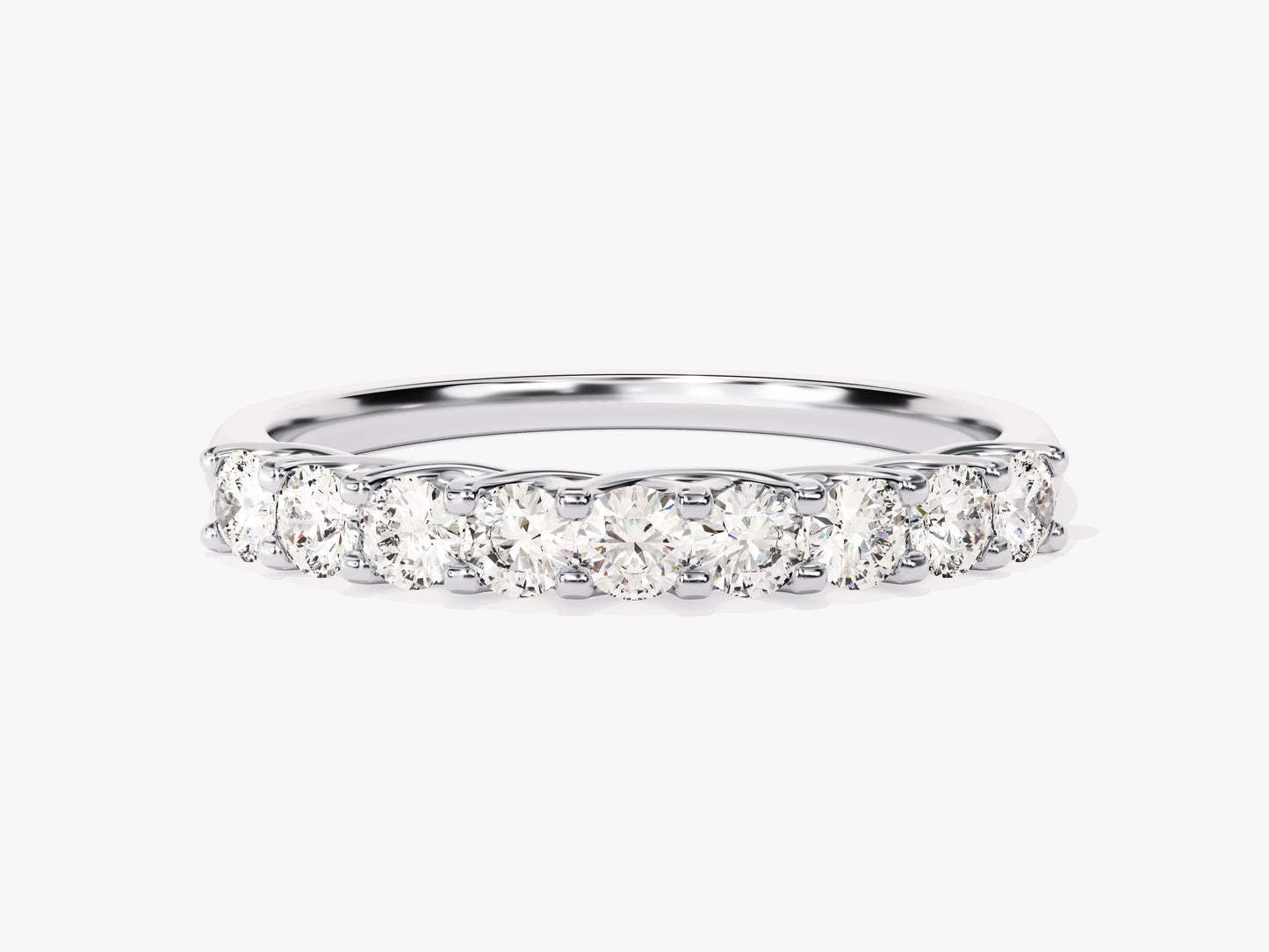 Nine Stone Trellis Anniversary Band (0.45 CT TW)