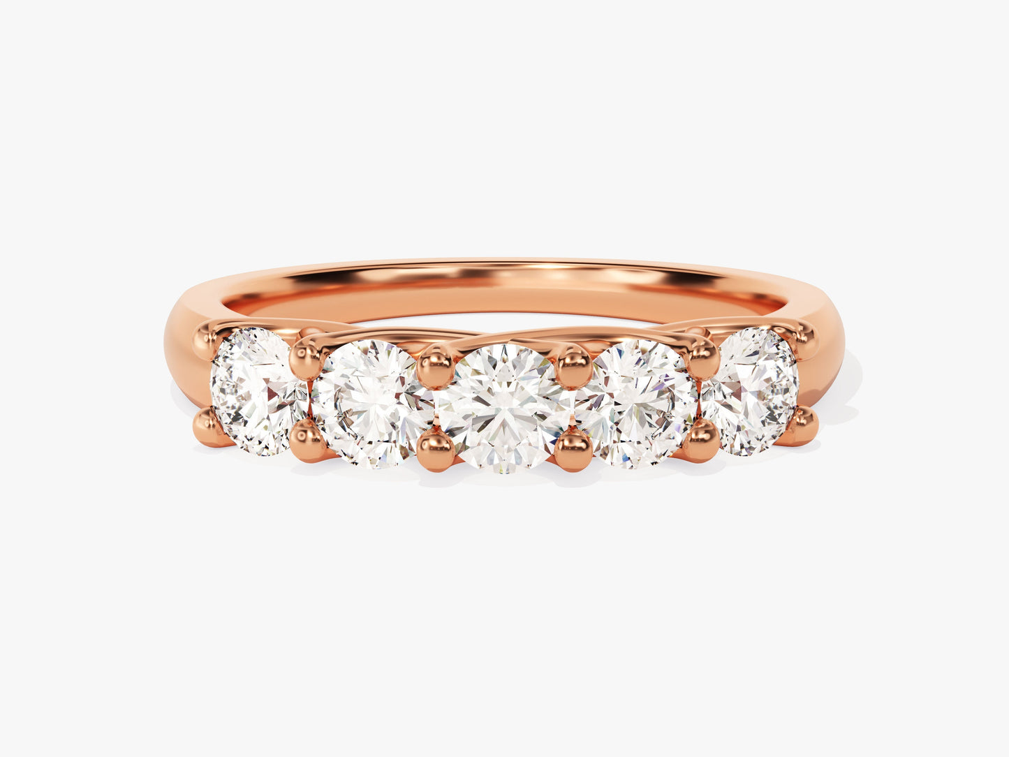 Five Stone Trellis Anniversary Band (1.00 CT TW)