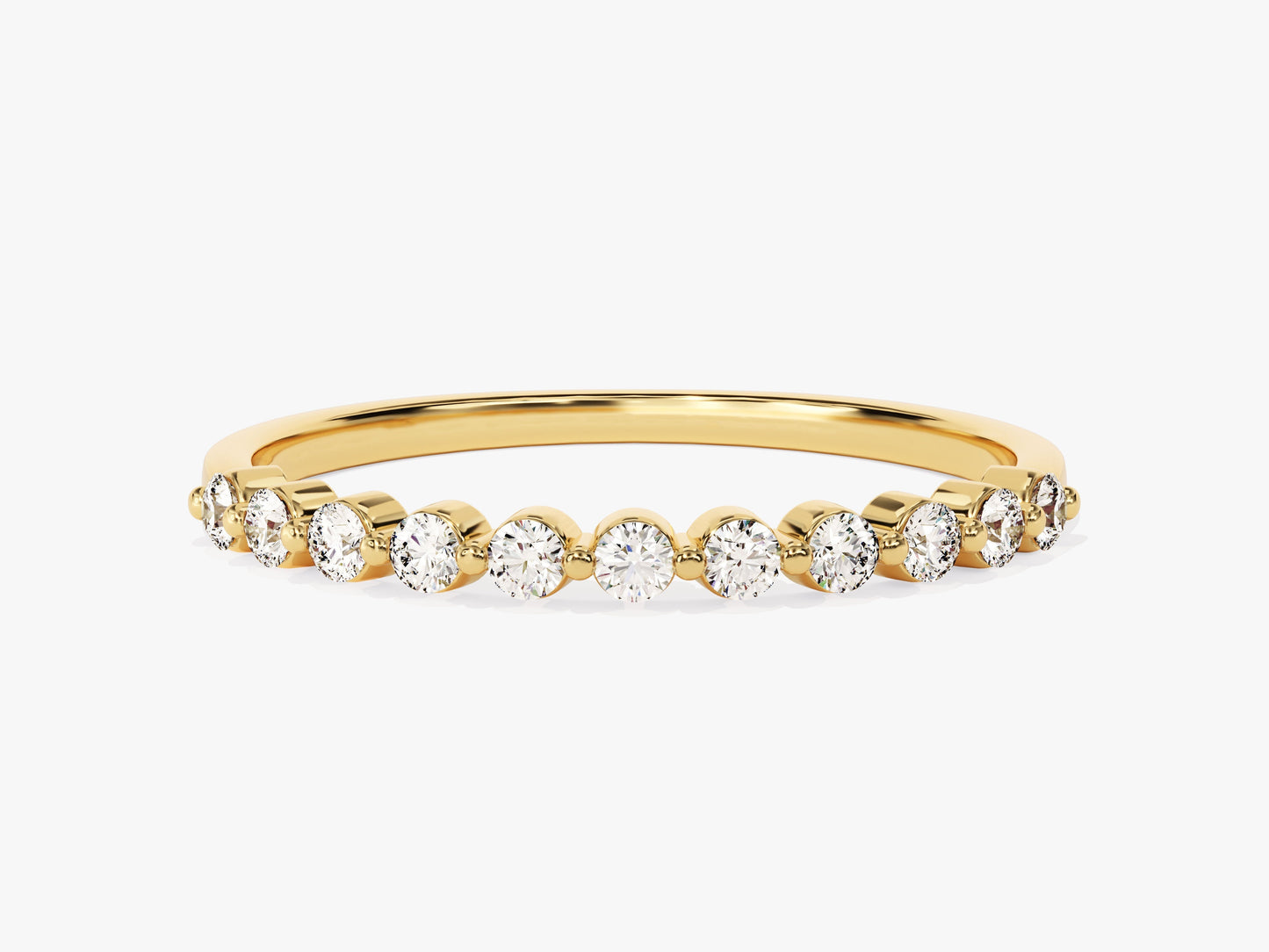 Floating Eleven Stone Anniversary Band (0.33 CT TW)