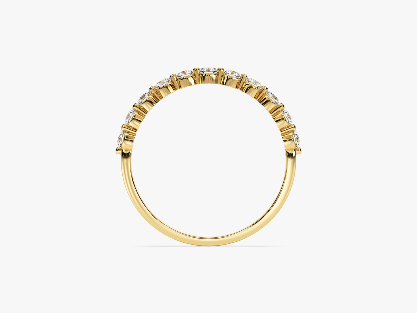 Floating Eleven Stone Anniversary Band (0.55 CT TW)