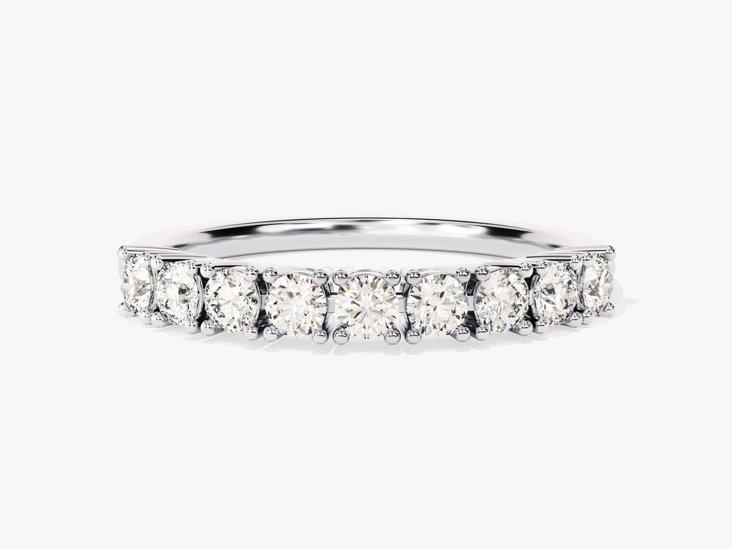 Nine Stone Basket Anniversary Band (0.45 CT TW)