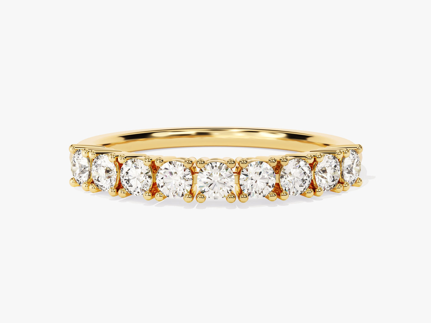 Nine Stone Basket Anniversary Band (0.45 CT TW)
