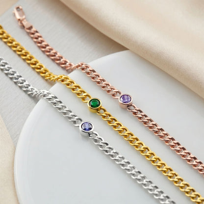 JWH personalized birthstone Bracelet