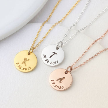 JWH personalized necklace gift