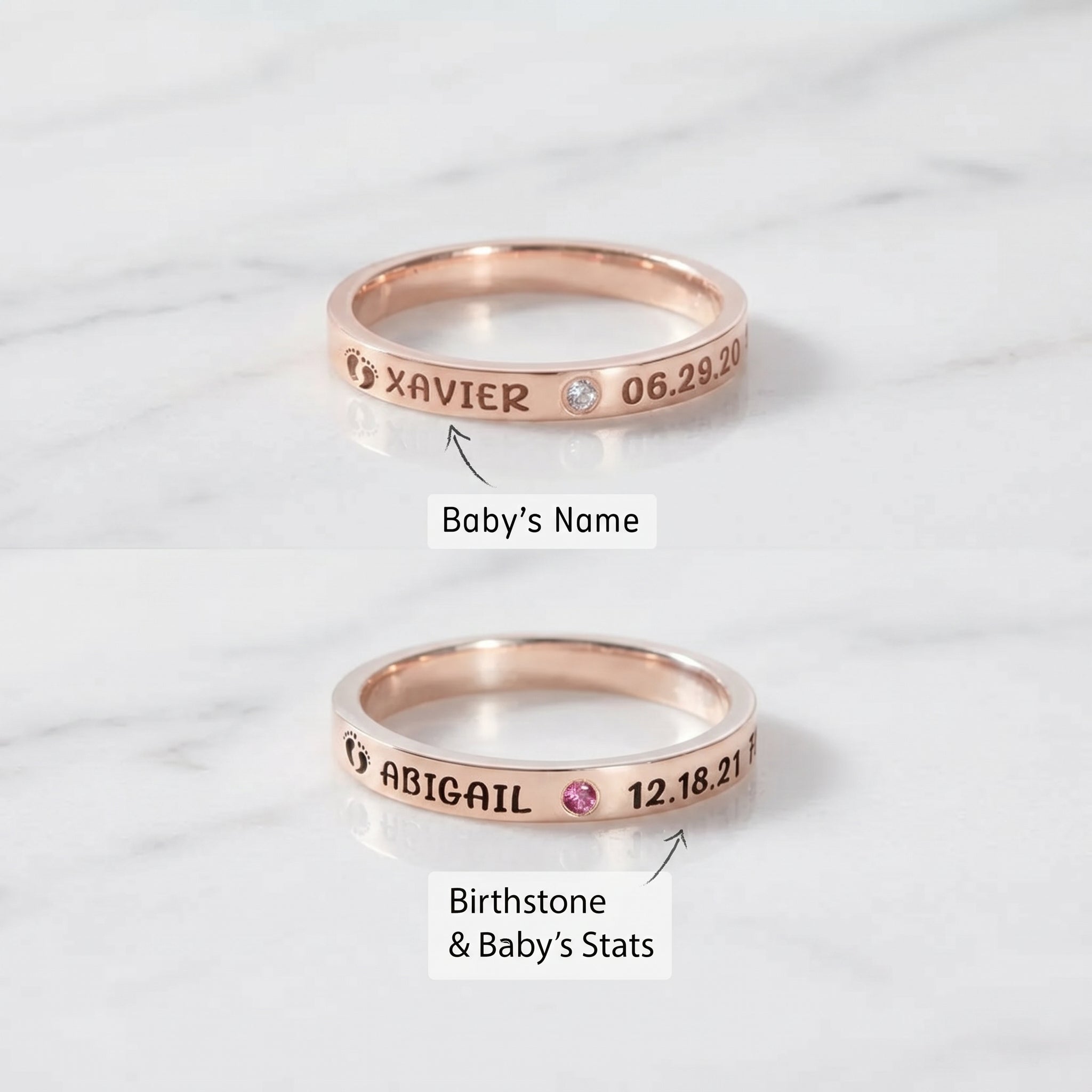 JWH personalized birthstone jewelry