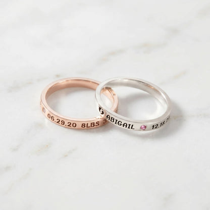 JWH personalized birthstone jewelry